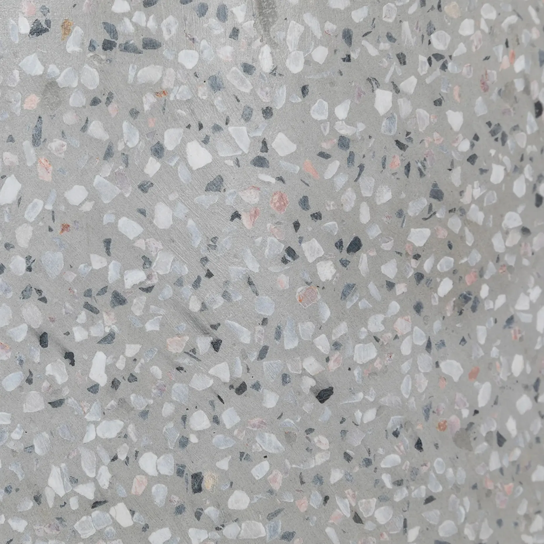 Tuva Narrow Indoor/Outdoor Planter - Gray Terrazzo