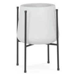 Tuva Narrow Indoor/Outdoor Planter Set - White