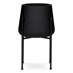 Tuva Narrow Indoor/Outdoor Planter Set - Black