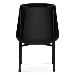 Tuva Narrow Indoor/Outdoor Planter Set - Black