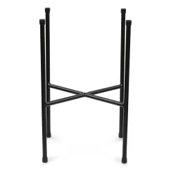 Tuva Narrow Indoor/Outdoor Planter Stand - Black