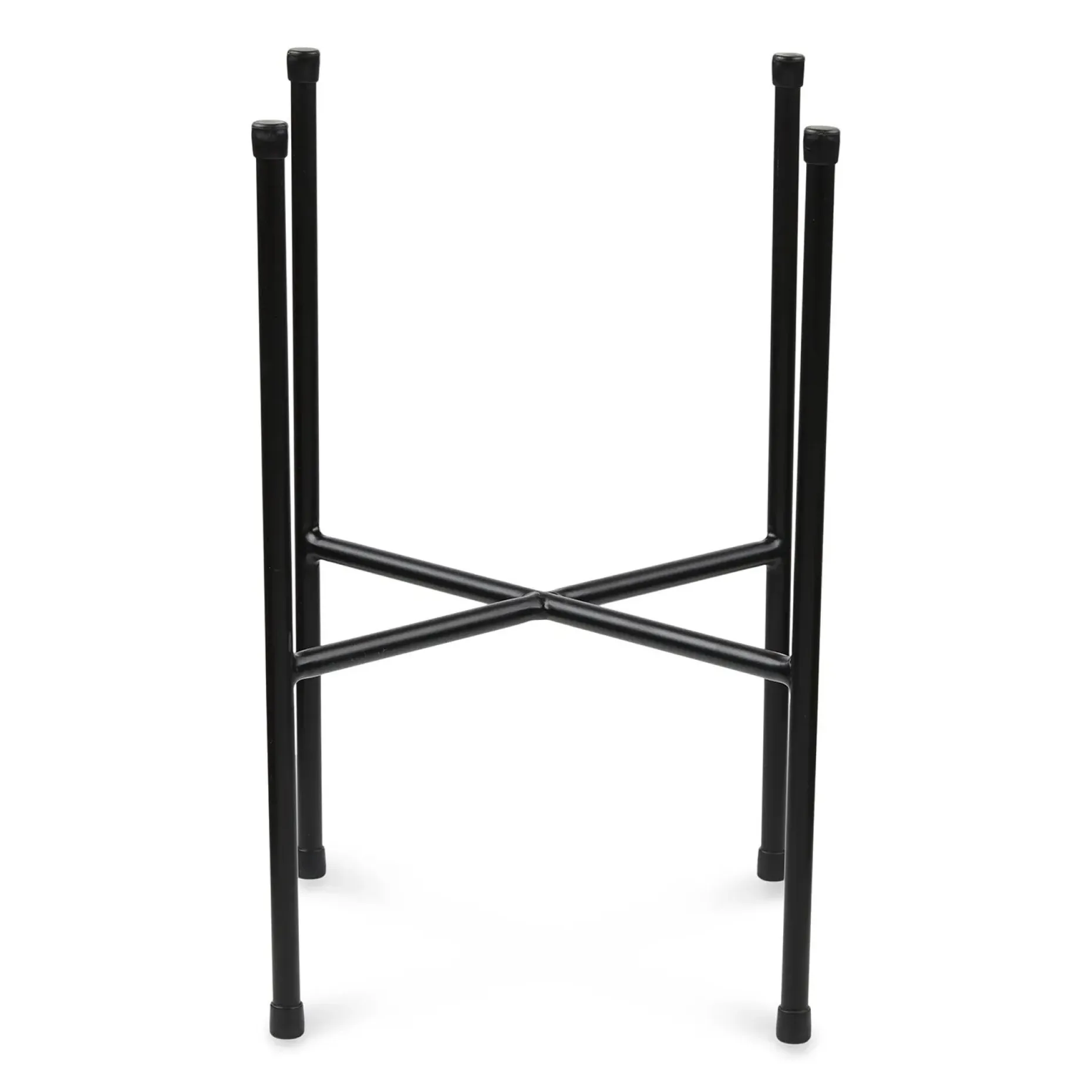 Tuva Narrow Indoor/Outdoor Planter Stand - Black