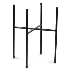 Tuva Narrow Indoor/Outdoor Planter Stand - Black