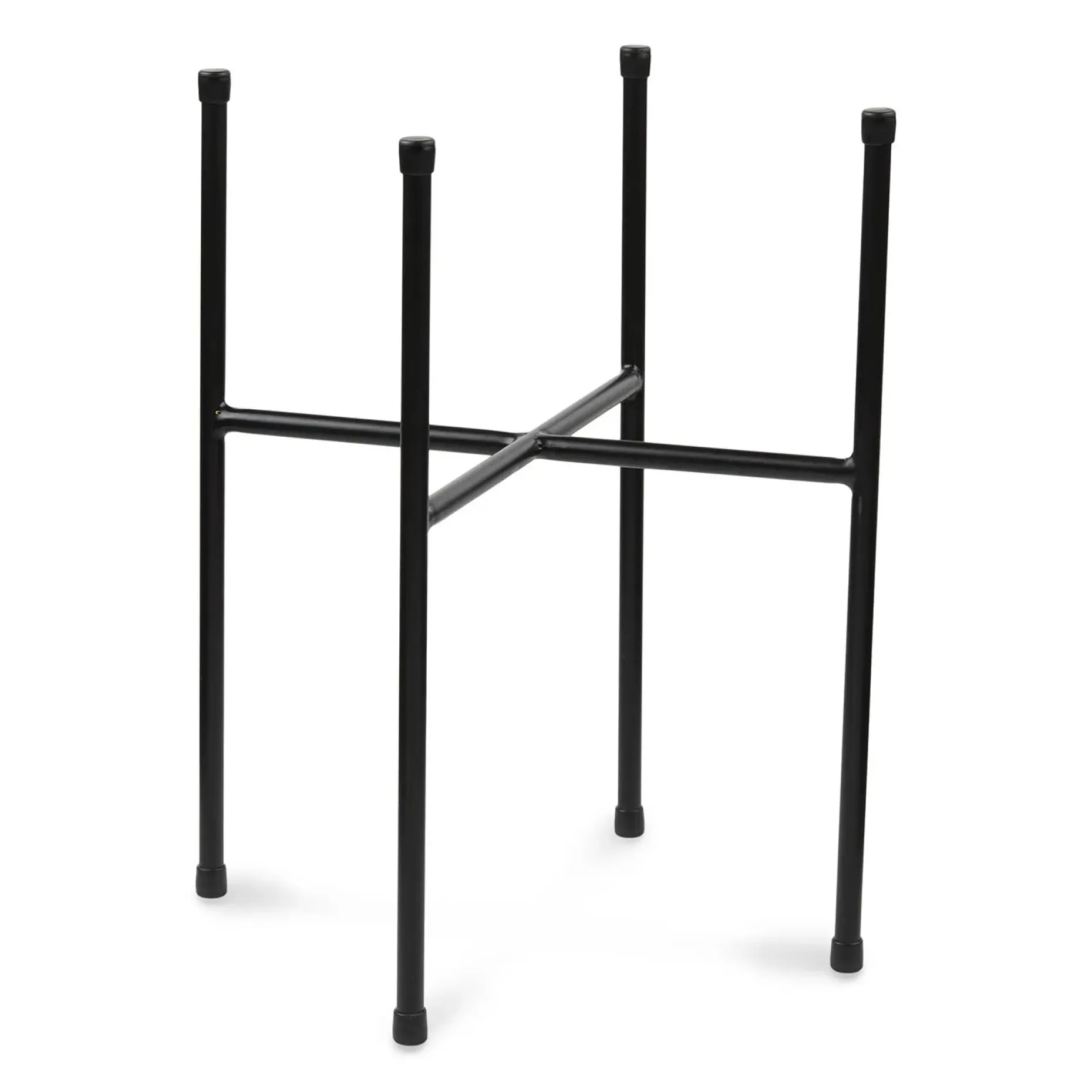 Tuva Narrow Indoor/Outdoor Planter Stand - Black