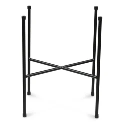 Tuva Wide Indoor/Outdoor Planter Stand - Black