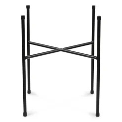 Tuva Wide Indoor/Outdoor Planter Stand - Black