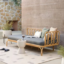 Tuva Wide Indoor/Outdoor Planter - Gray Terrazzo