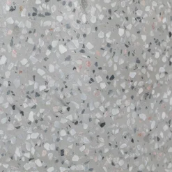 Tuva Wide Indoor/Outdoor Planter - Gray Terrazzo