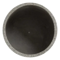Tuva Wide Indoor/Outdoor Planter - Gray Terrazzo