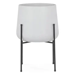 Tuva Wide Indoor/Outdoor Planter Set - White