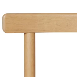 Ulka Dining Chair - White Oak and Ratine Ivory