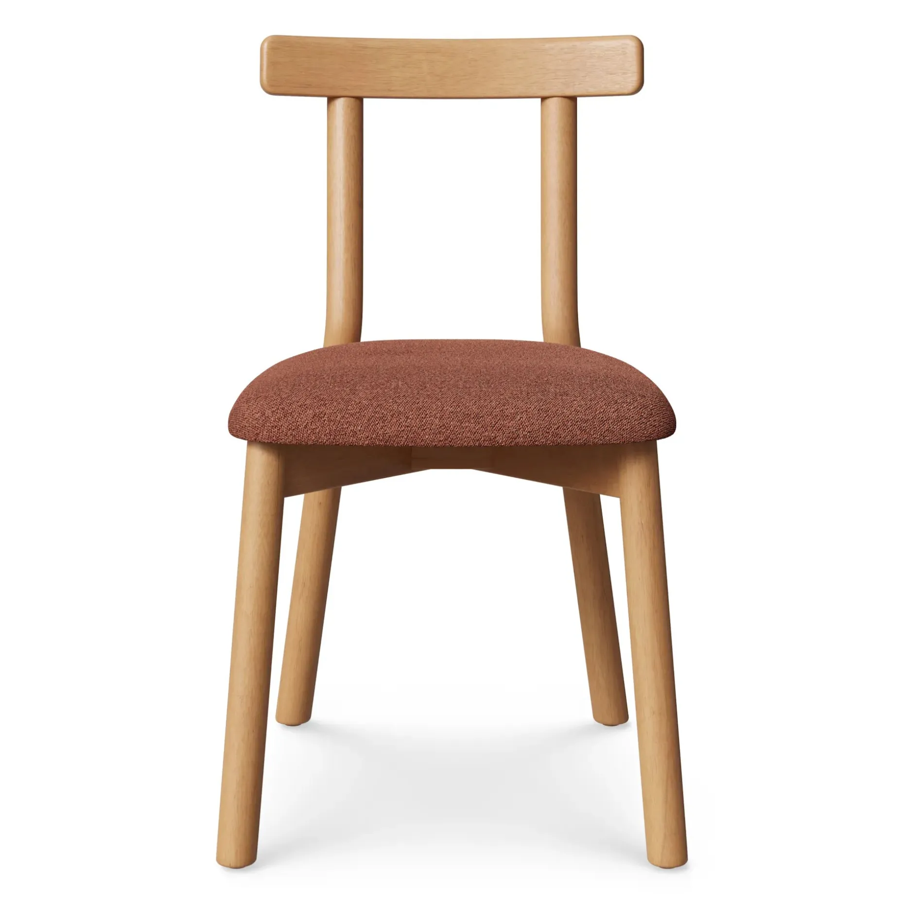 Ulka Dining Chair - White Oak and Ratine Oxide