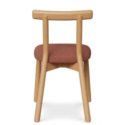 Ulka Dining Chair - White Oak and Ratine Oxide