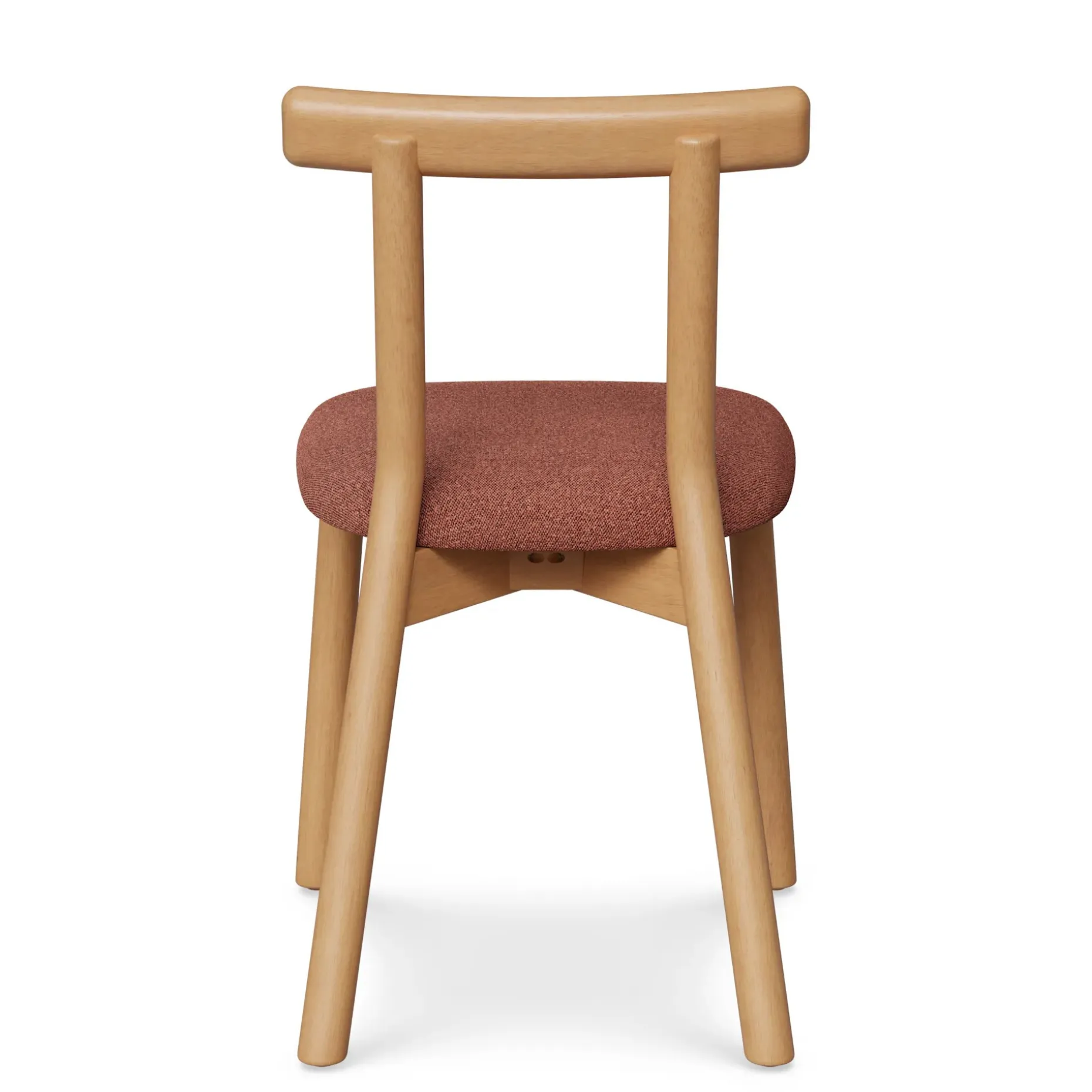 Ulka Dining Chair - White Oak and Ratine Oxide