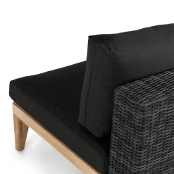Urba 35" Outdoor Lounge Chair - Slate Gray