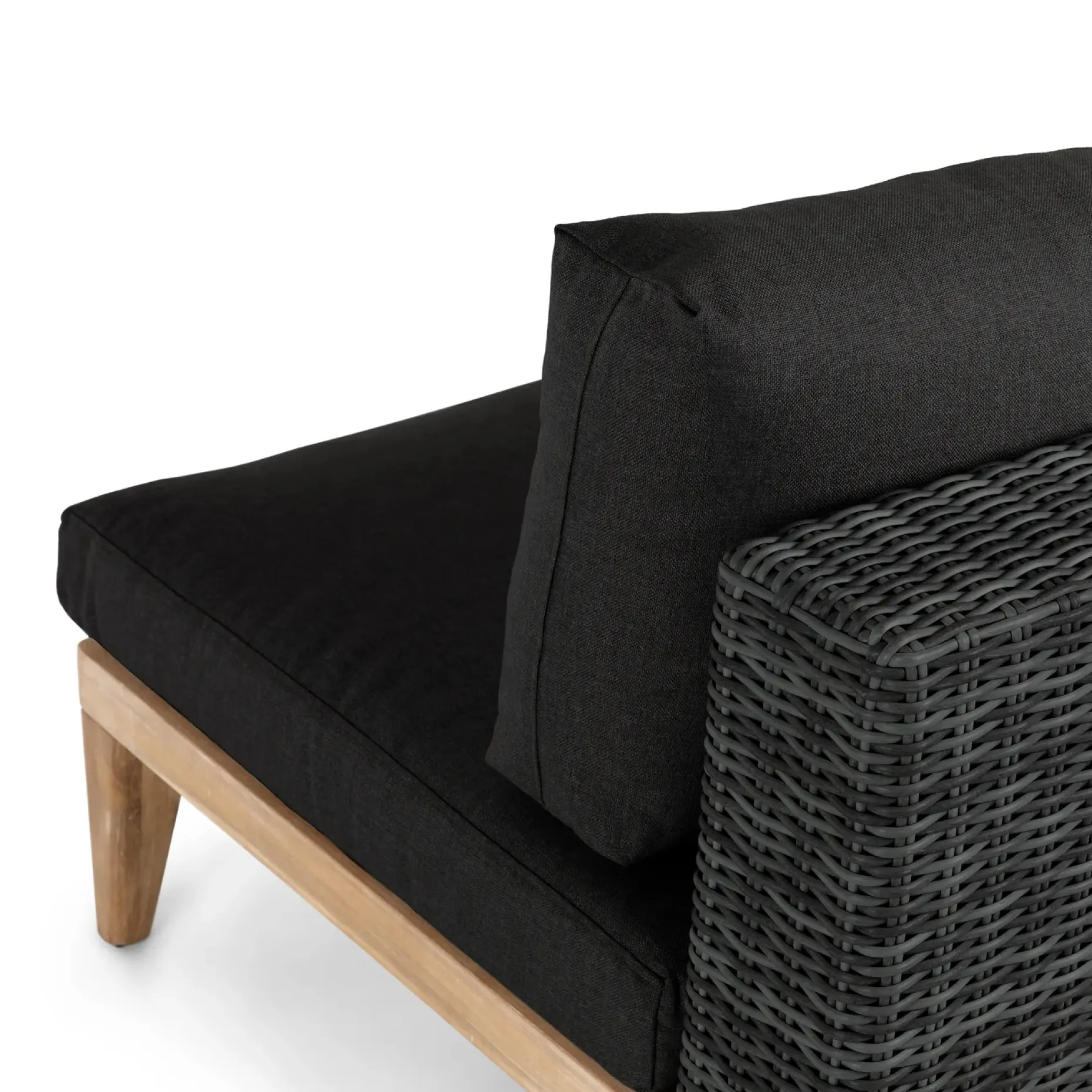 Urba 35" Outdoor Lounge Chair - Slate Gray