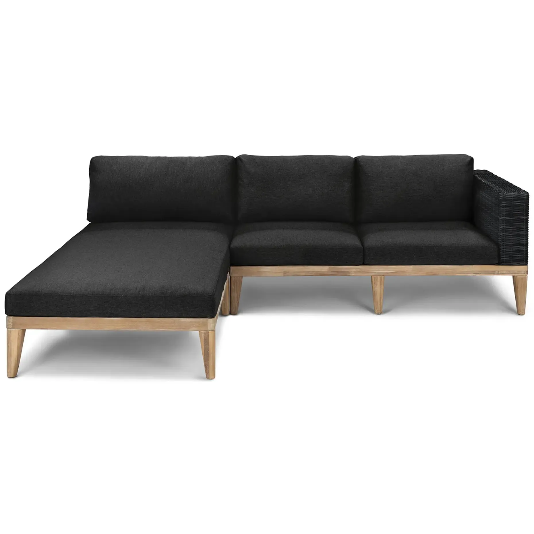 Urba 98" Outdoor Reversible Sectional - Slate Gray