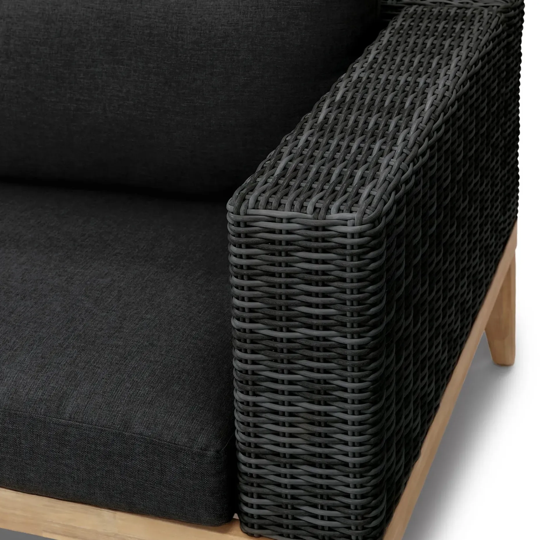 Urba 98" Outdoor Reversible Sectional - Slate Gray