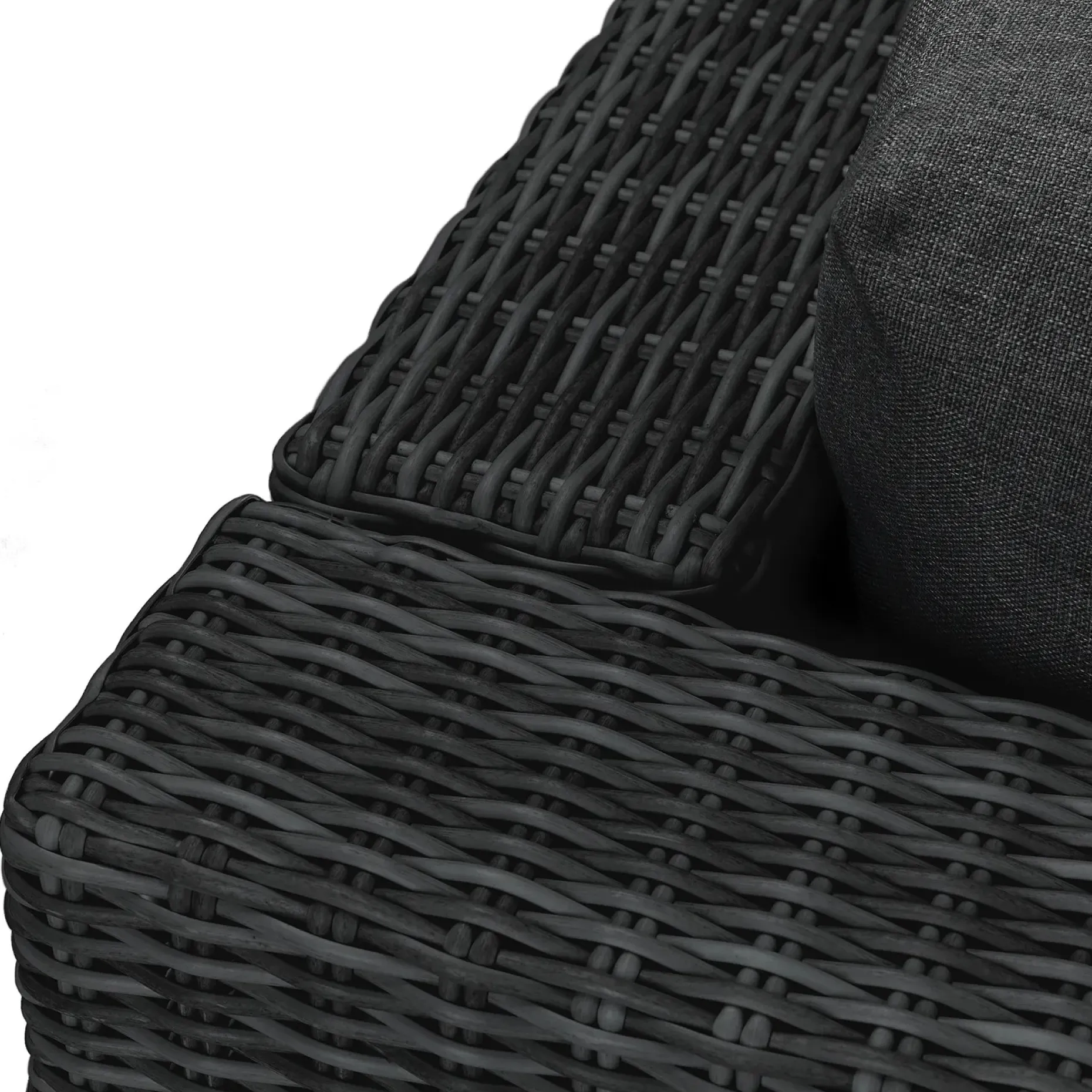 Urba 98" Outdoor Reversible Sectional - Slate Gray