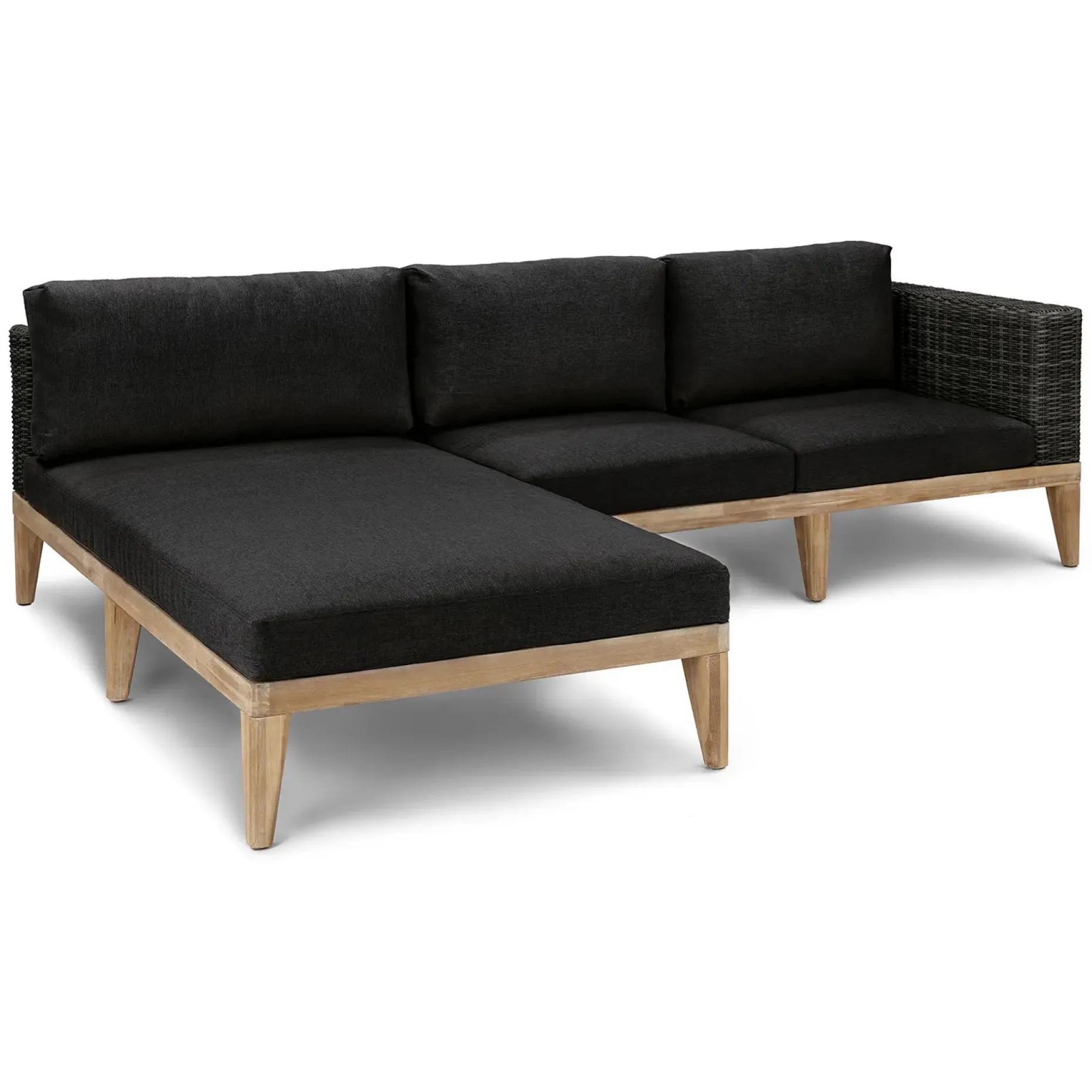 Urba 98" Outdoor Reversible Sectional - Slate Gray