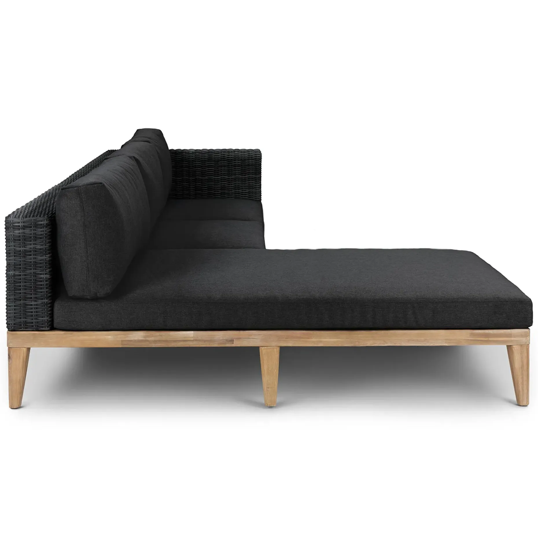 Urba 98" Outdoor Reversible Sectional - Slate Gray