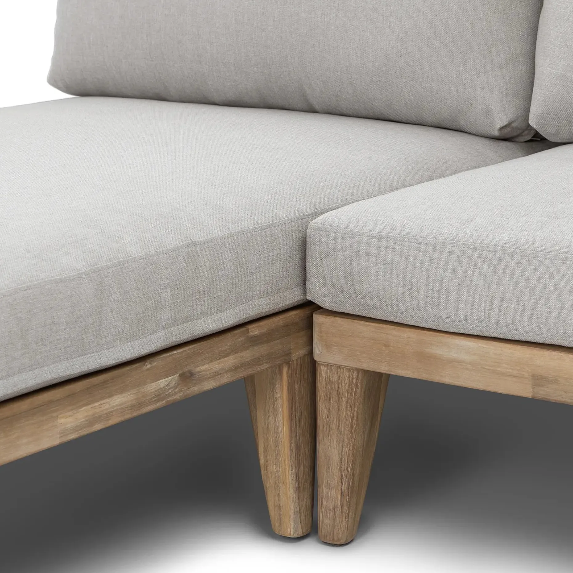 Urba 98" Outdoor Reversible Sectional - Beach Sand