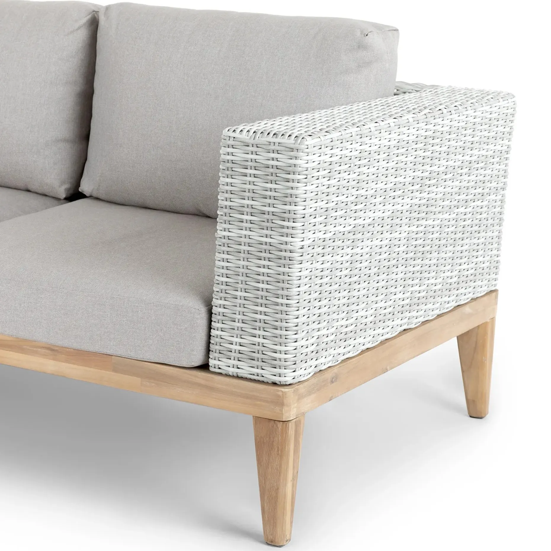 Urba 88.5" Outdoor Sofa Set - Beach Sand