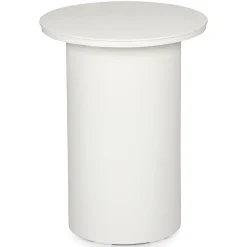 Vardo Outdoor Side Table - Oyster White