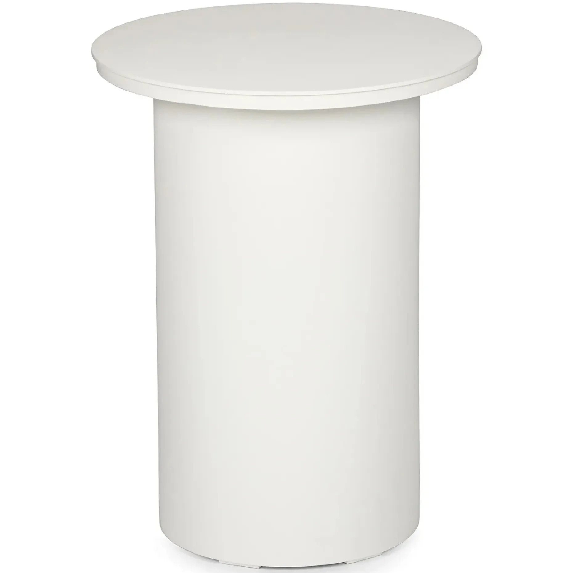 Vardo Outdoor Side Table - Oyster White