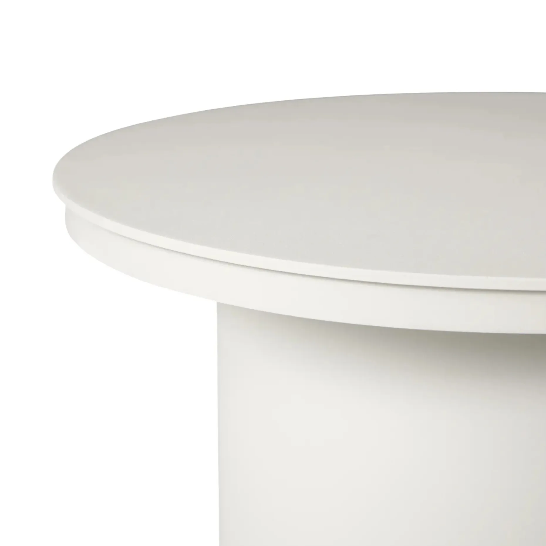 Vardo Outdoor Side Table - Oyster White