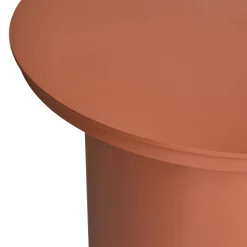 Vardo Outdoor Side Table - Porcelain Orange