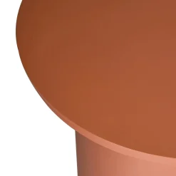 Vardo Outdoor Side Table - Porcelain Orange