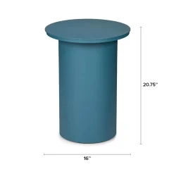 Vardo Outdoor Side Table - Storm Blue