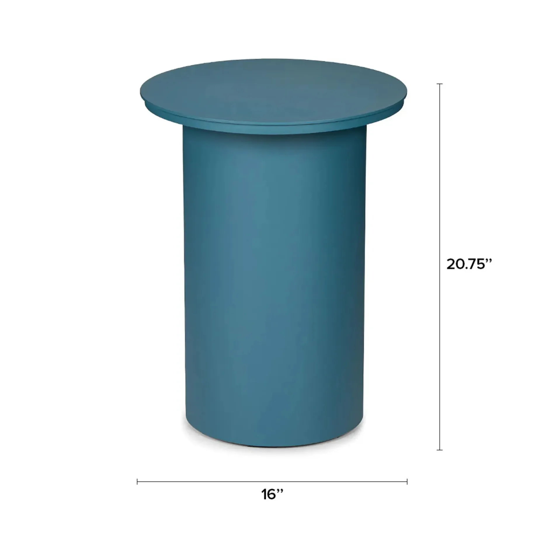 Vardo Outdoor Side Table - Storm Blue