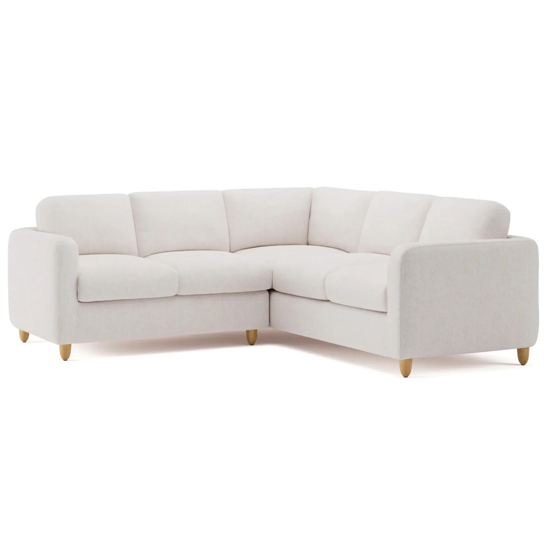 Vati 92" Corner Sectional - Napa White