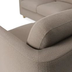 Vati 92" Corner Sectional - Sandstone Wool Bouclé