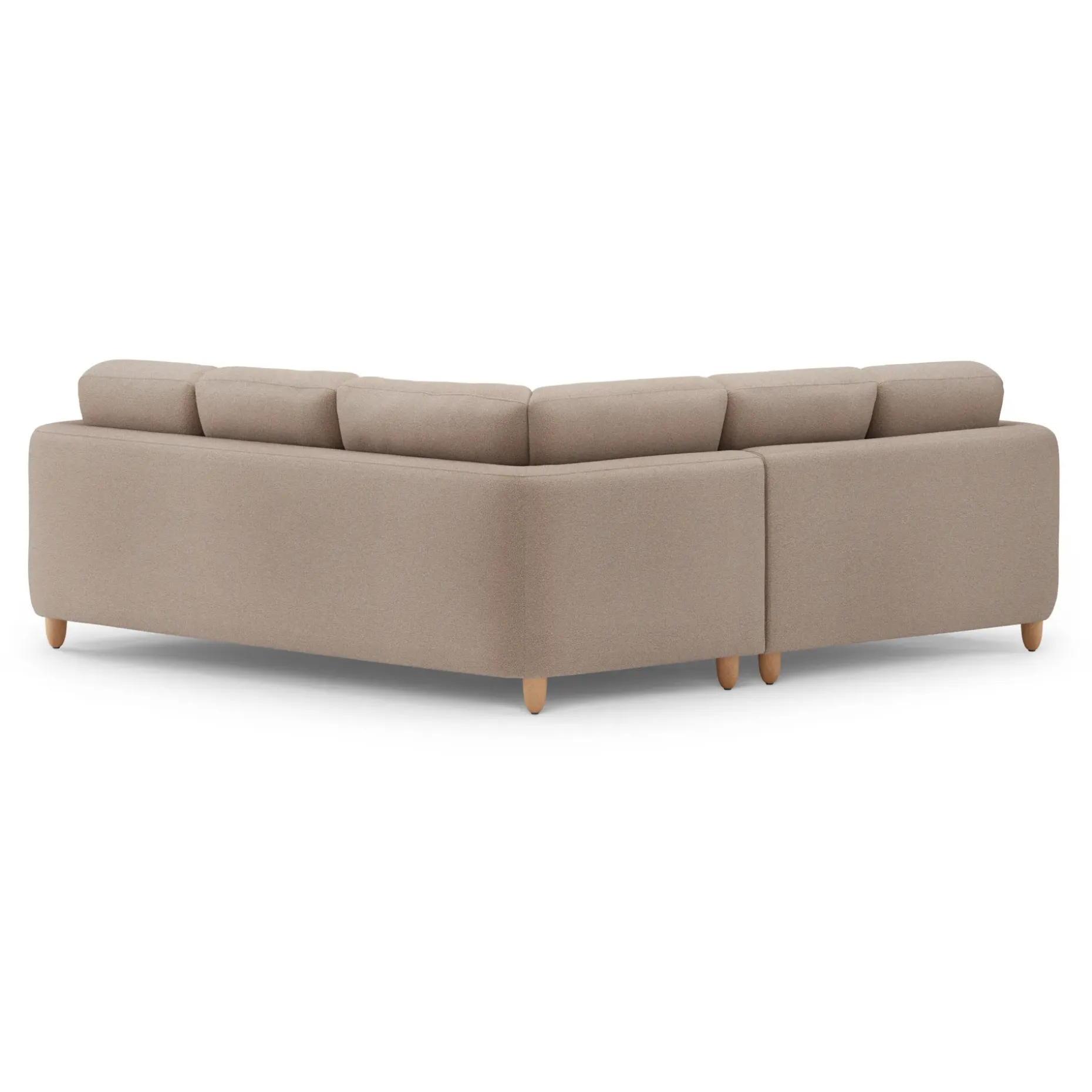 Vati 92" Corner Sectional - Sandstone Wool Bouclé