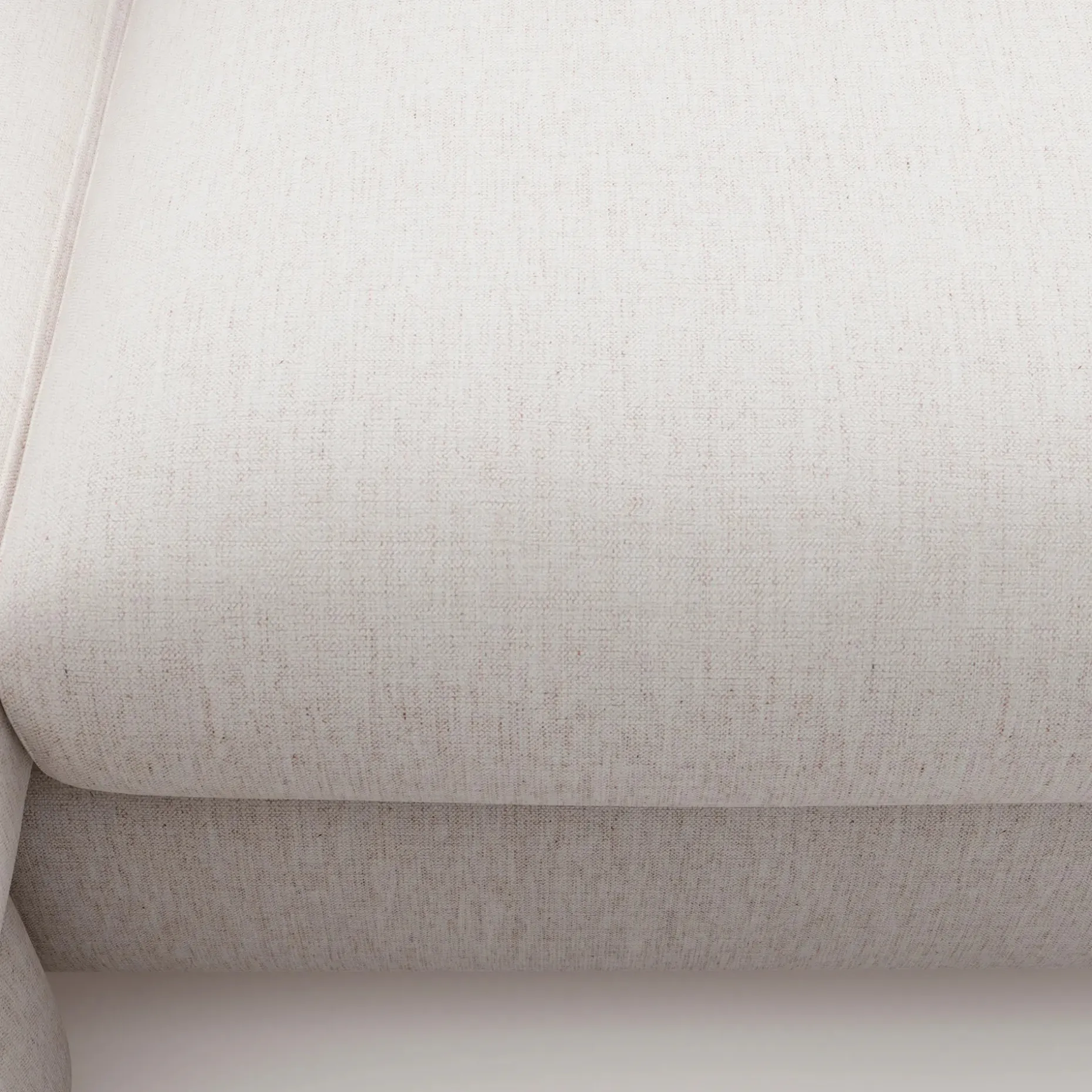 Vati 80" Left Storage Sectional - Napa White