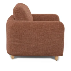 Vati 37" Lounge Chair - Napa Rust