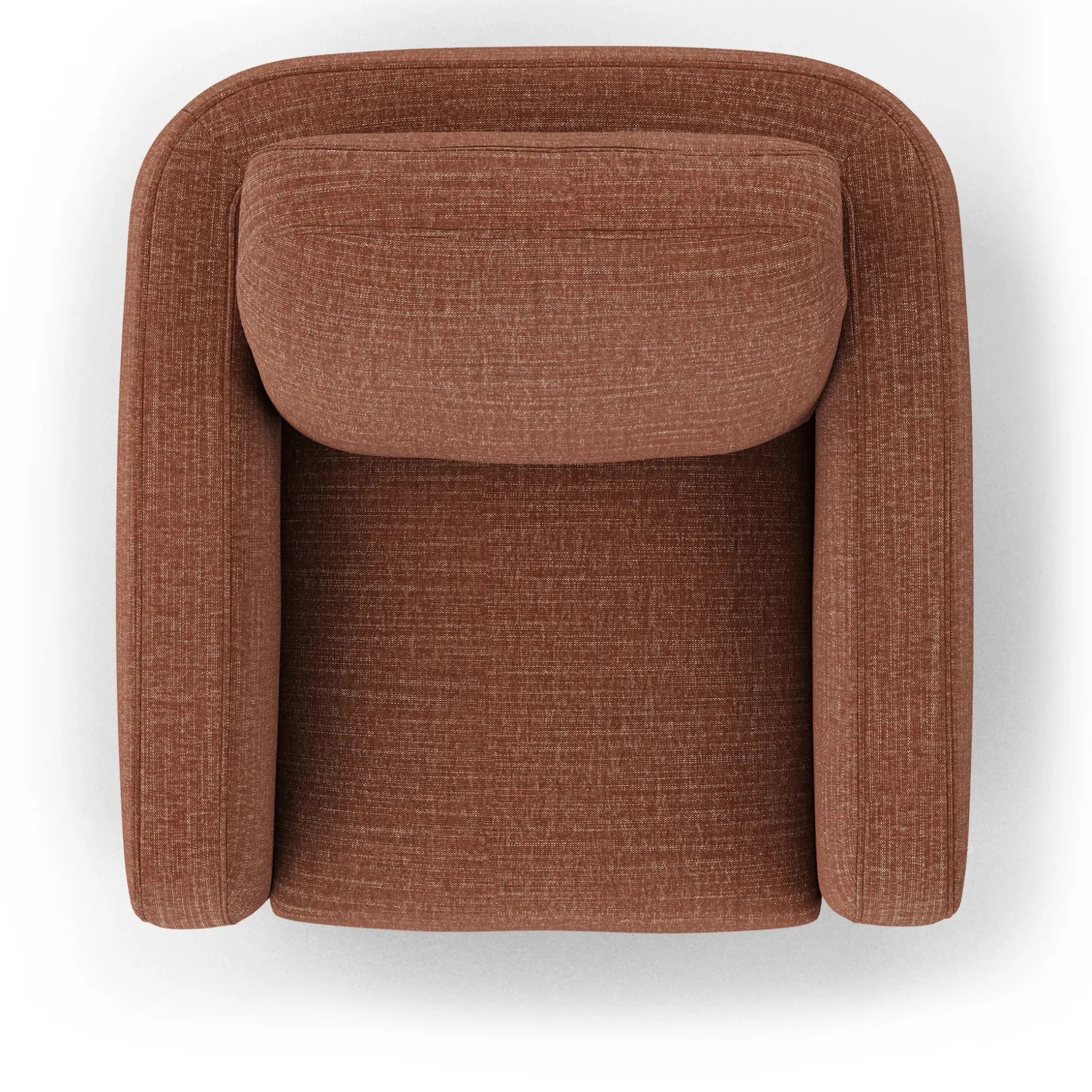 Vati 37" Lounge Chair - Napa Rust