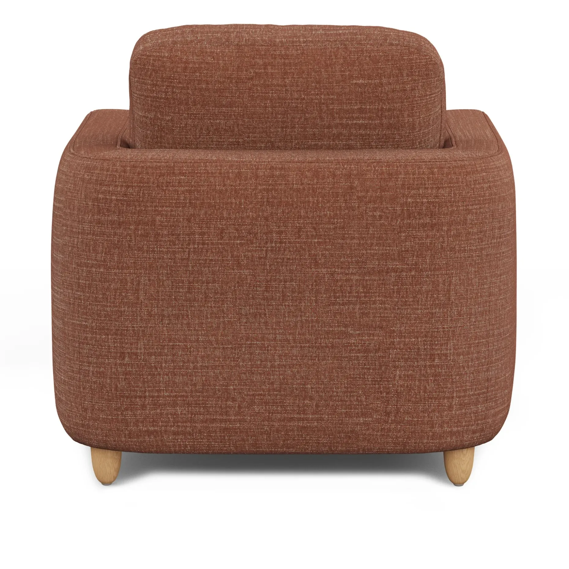Vati 37" Lounge Chair - Napa Rust