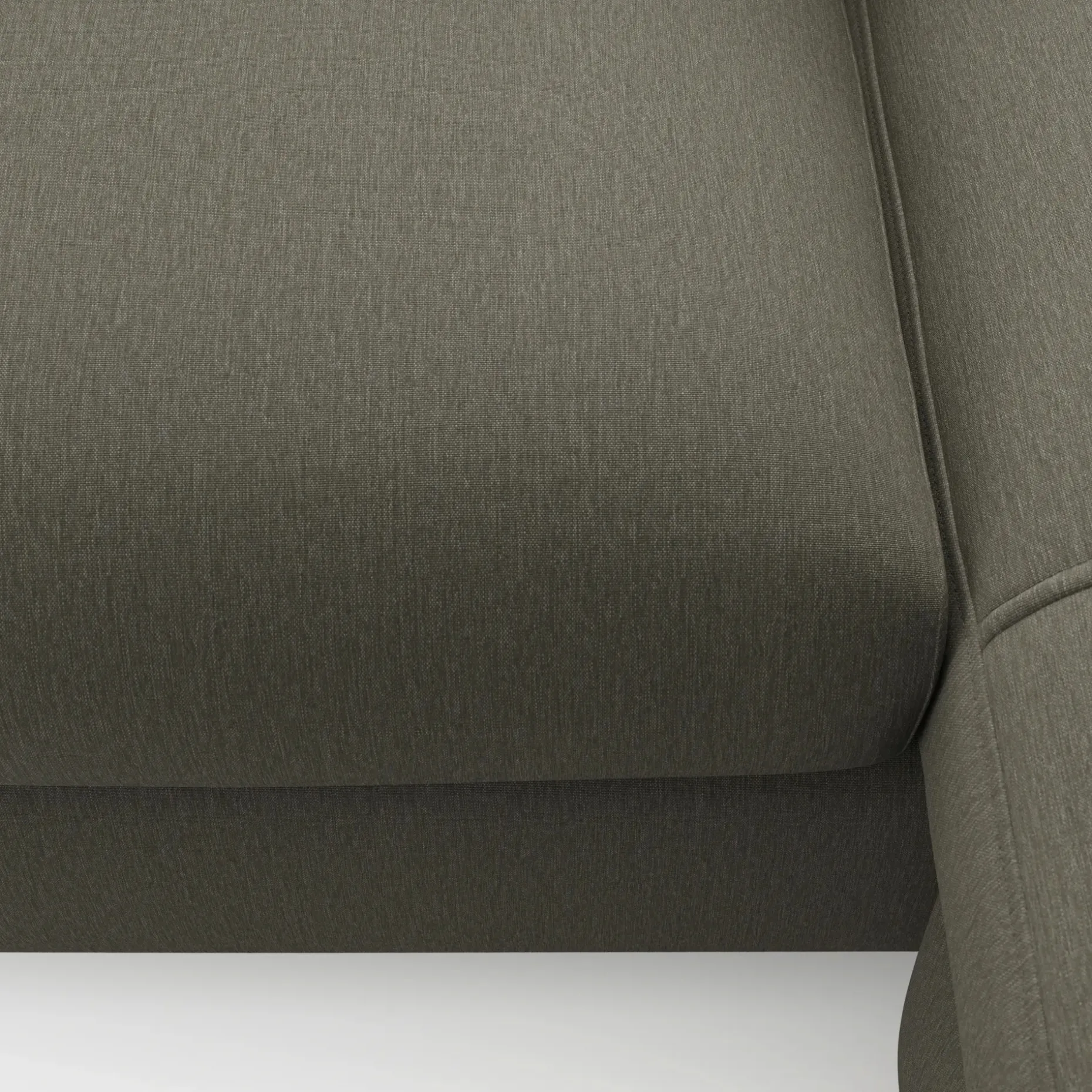 Vati 80" Right Storage Sectional - Silver Moss