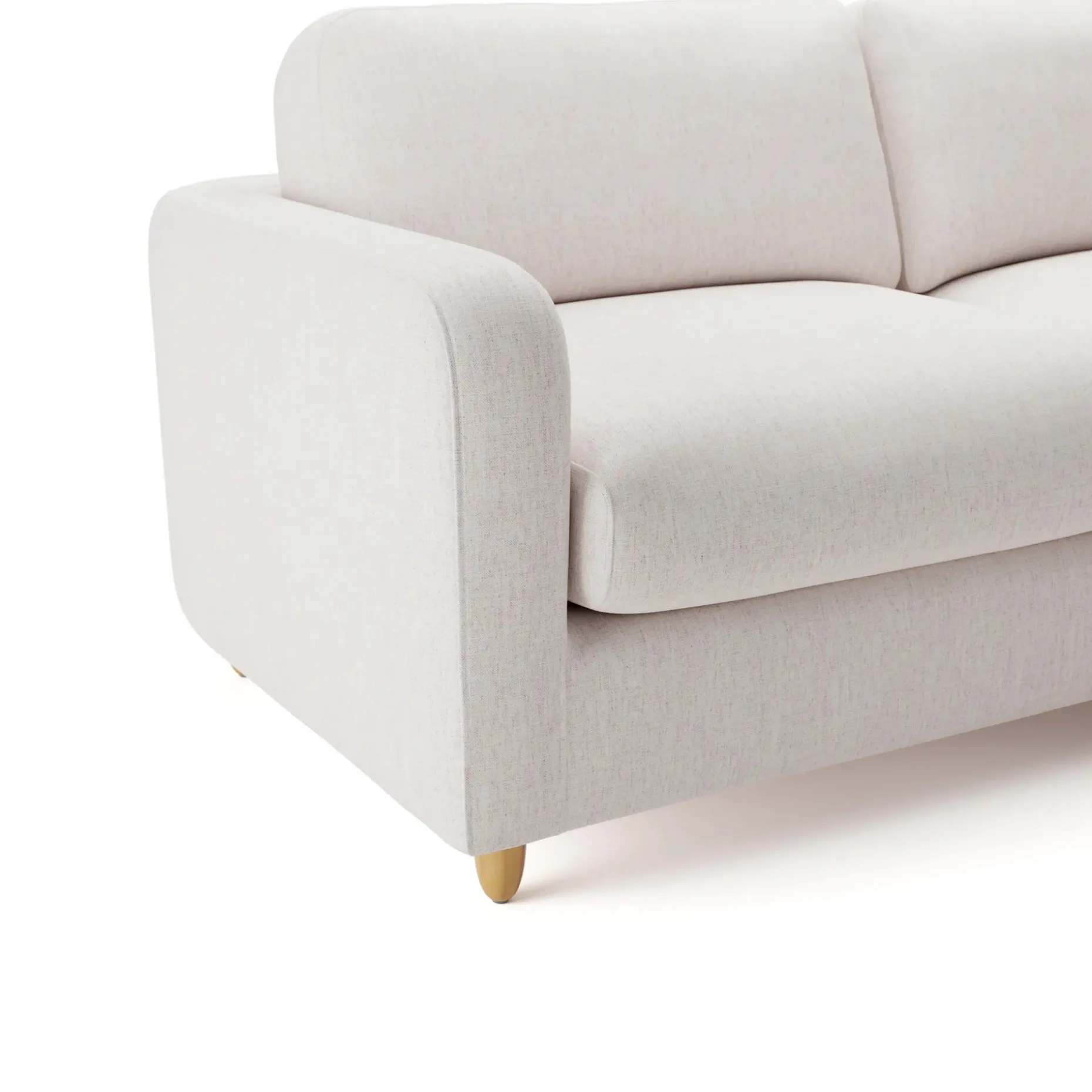 Vati 80" Right Storage Sectional - Napa White