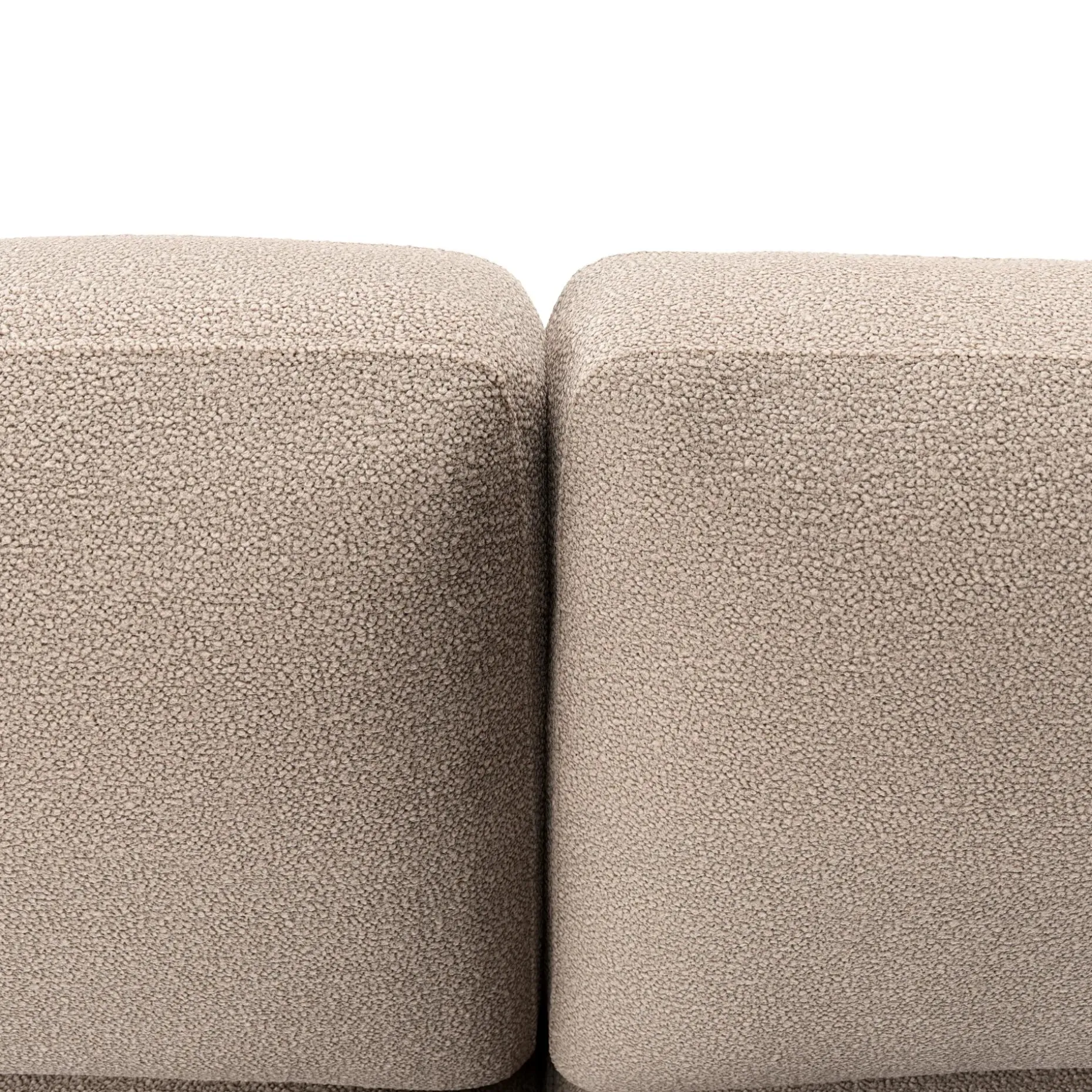 Vati 80" Right Storage Sectional - Sandstone Wool Bouclé