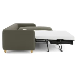 Vati 114" Right Storage Sleeper Sectional - Silver Moss