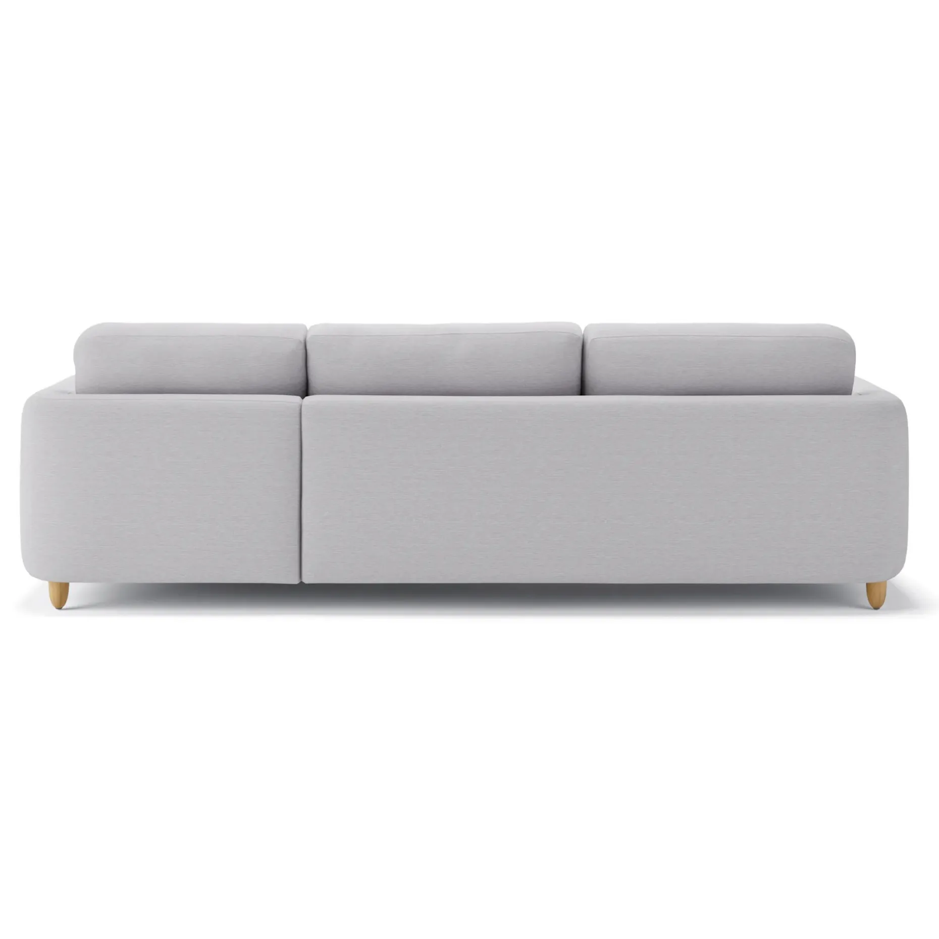 Vati 114" Right Storage Sleeper Sectional - Silver Ivory