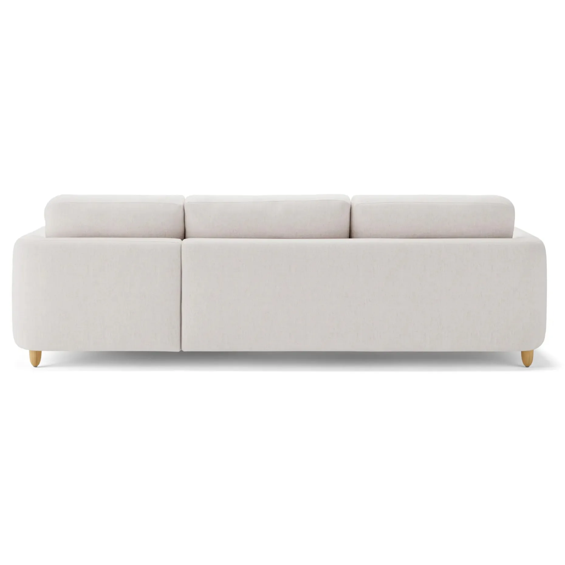Vati 114" Right Storage Sleeper Sectional - Napa White