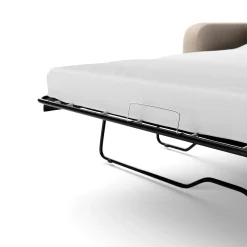 Vati 114" Right Storage Sleeper Sectional - Sandstone Wool Bouclé