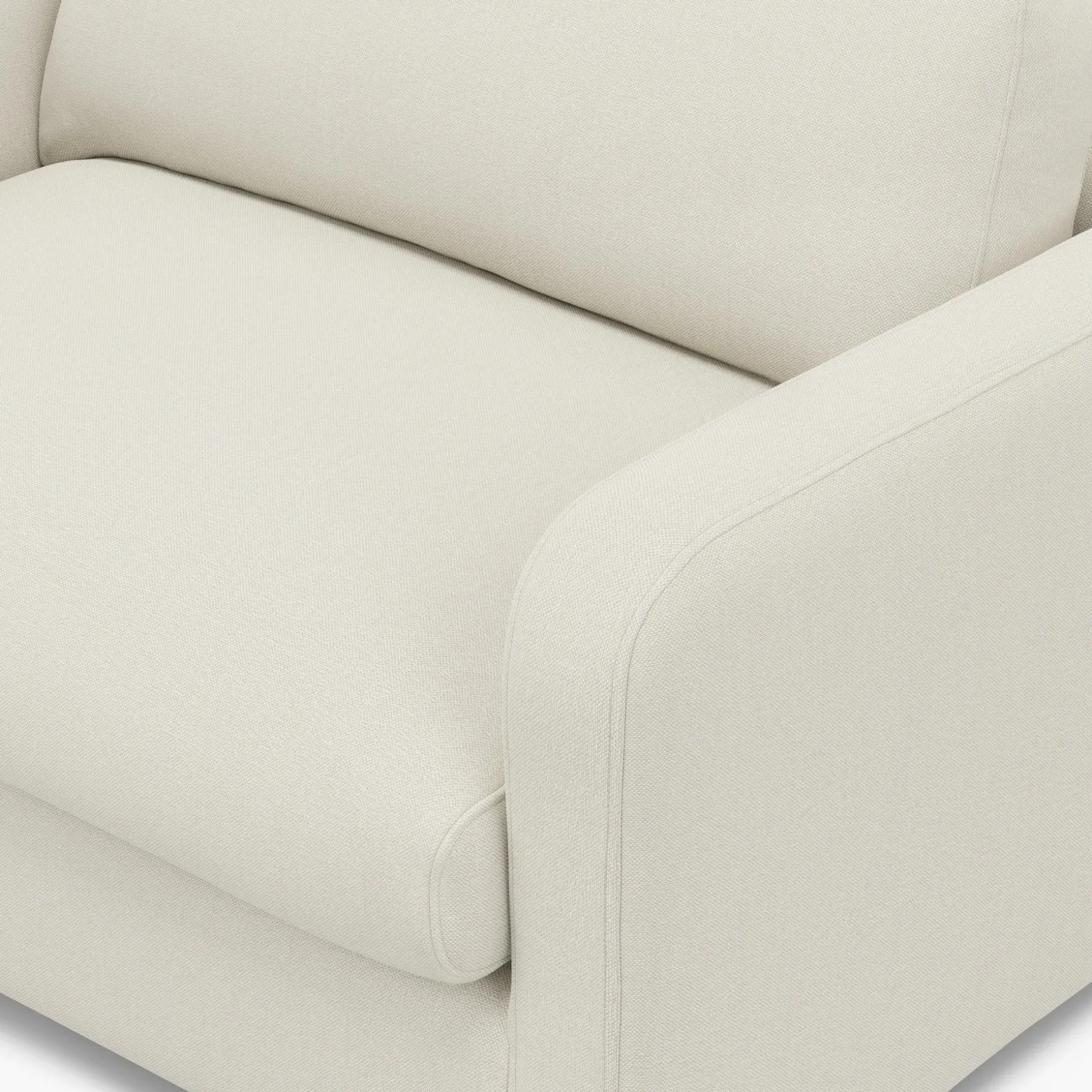 Vati 57" Sleeper Chair - Buckler Ivory