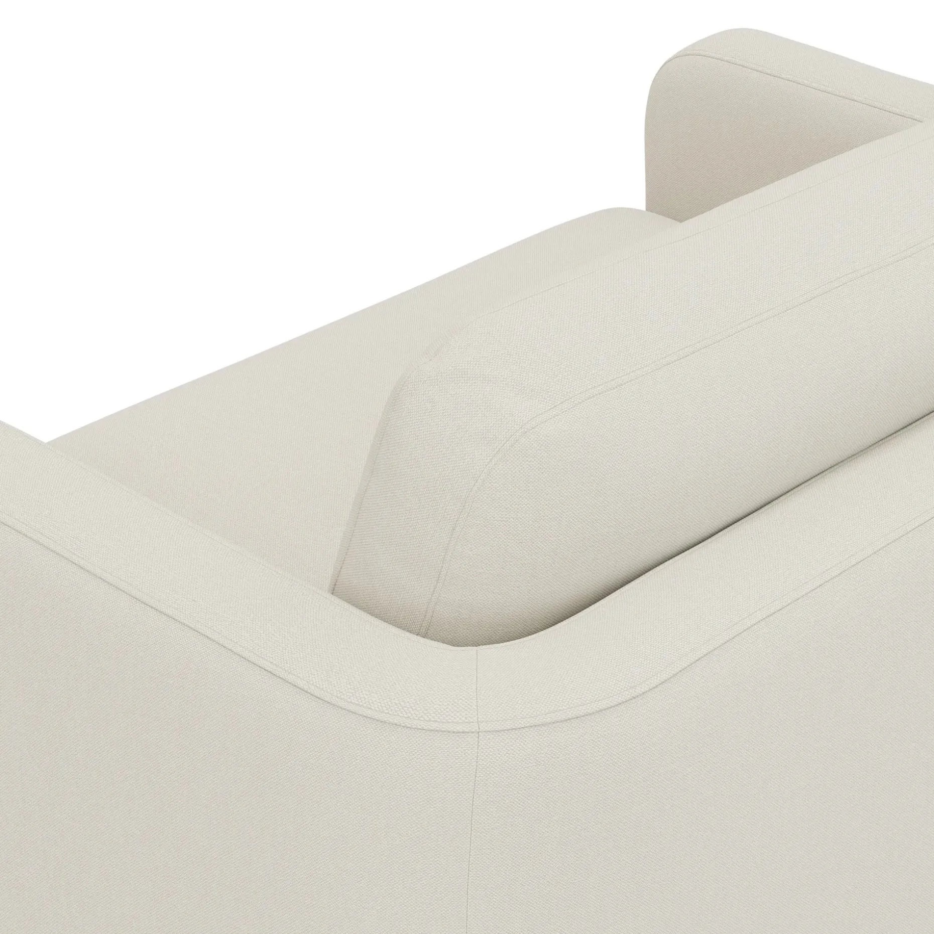 Vati 57" Sleeper Chair - Buckler Ivory